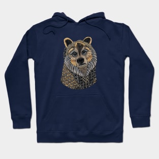 Grizzly Bear Totem Animal Hoodie